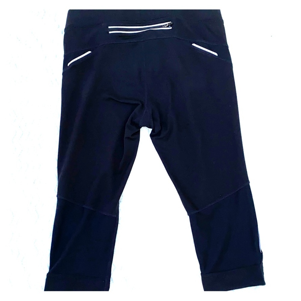 ATHLETA  CROP LEGGING BLACK SIZE S